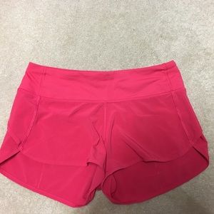 Lululemon Speed shorts